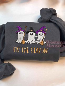 Cute Ghost Tis The Season Sweatshirt