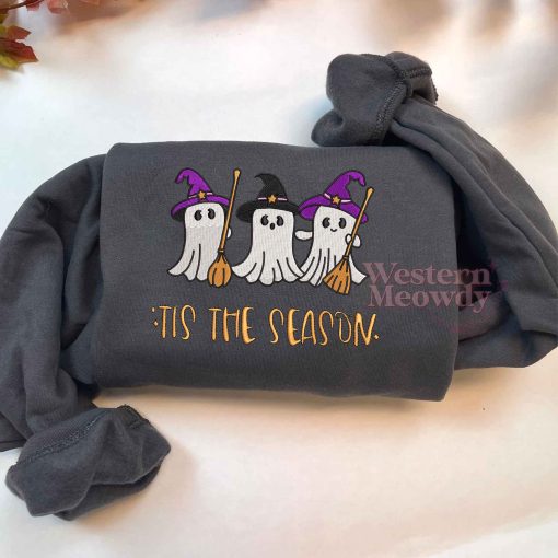 Cute Ghost Tis The Season Sweatshirt