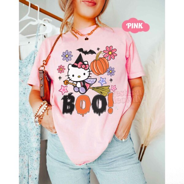 Hello Kitty Spooky Boo Halloween Shirt