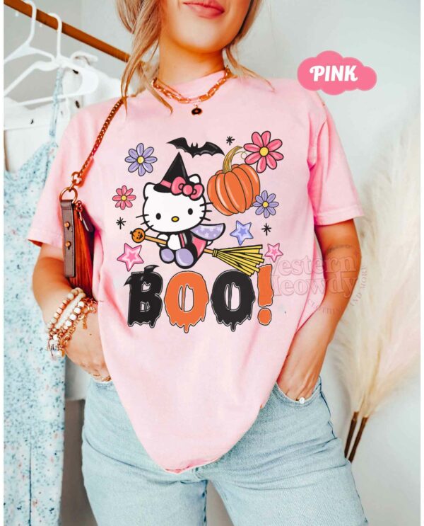 Hello Kitty Spooky Boo Halloween Shirt