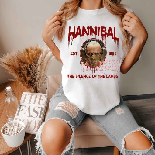 Hannibal The Silence of the Lambs Est 1981 – Halloween Killer Shirt