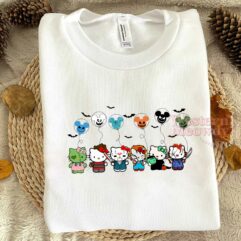 Hello Kitty Spooky Bubble Halloween Shirt