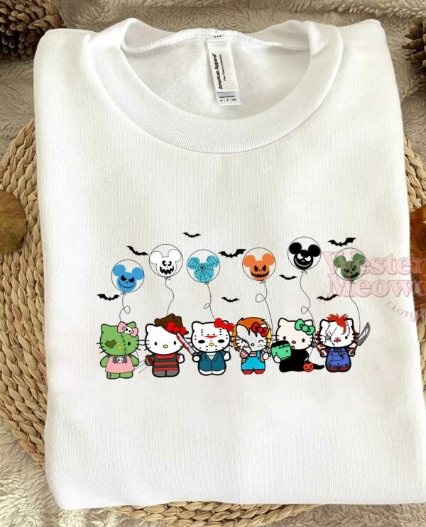 Hello Kitty Spooky Bubble Halloween Shirt