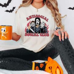 Anti Social Social Club Halloween Killer Shirt