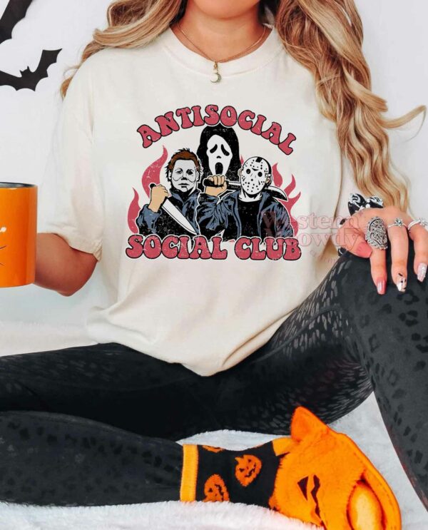Anti Social Social Club Halloween Killer Shirt