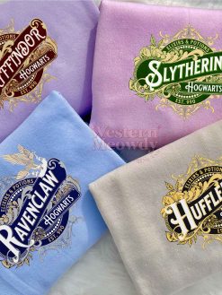 Retro Hogwarts Harry Potter House – Sweatshirt