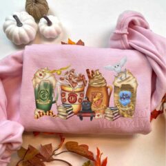 Harry Potter Coffee Cup Halloween Sweatshirt