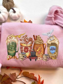 Harry Potter Coffee Cup Halloween Sweatshirt