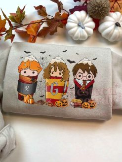 Harry Potter Hermione Ron Halloween Sweatshirt