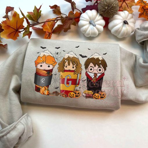 Harry Potter Hermione Ron Halloween Sweatshirt