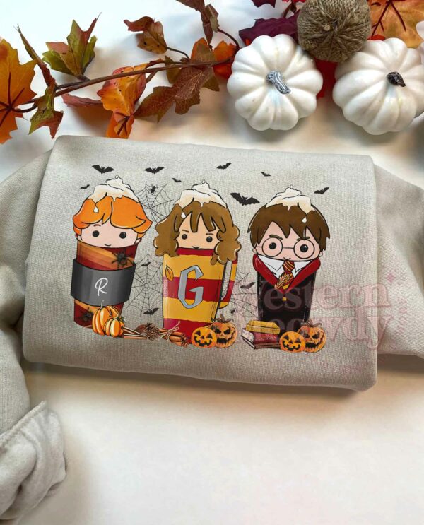 Harry Potter Hermione Ron Halloween Sweatshirt