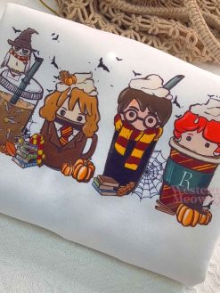 Harry Potter Hogwats Hermione Ron Halloween Sweatshirt