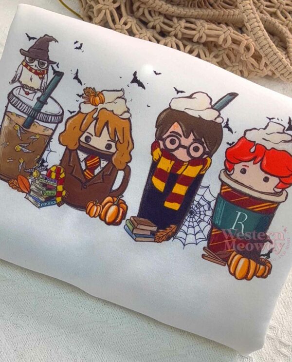 Harry Potter Hogwats Hermione Ron Halloween Sweatshirt