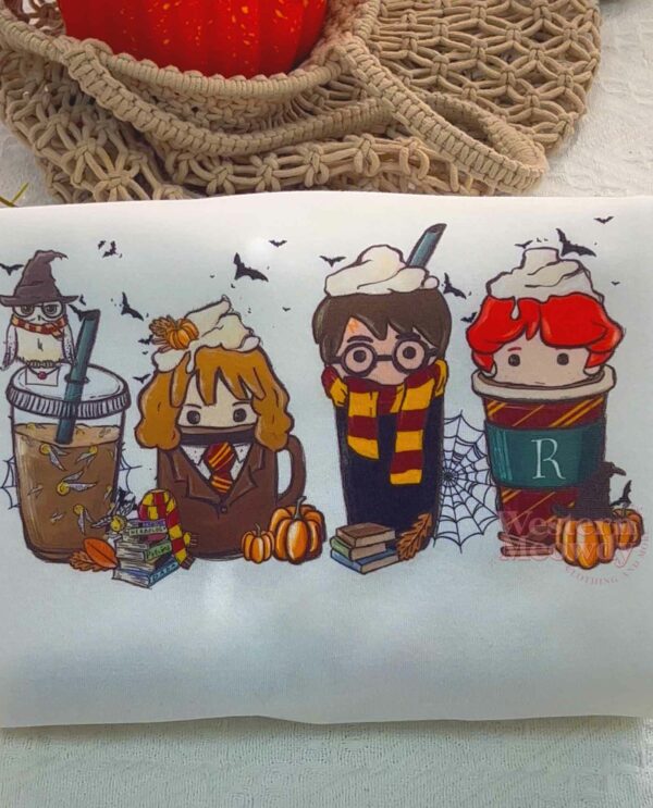 Harry Potter Hogwats Hermione Ron Halloween Sweatshirt