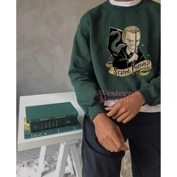 Draco Malfoy Scared Pottah – Harry Potter Sweatshirt