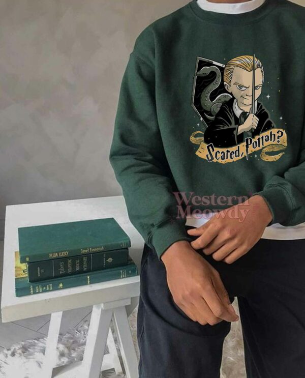 Draco Malfoy Scared Pottah – Harry Potter Sweatshirt