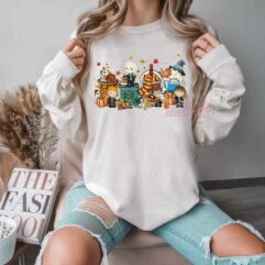Harry Potter Characters Coffee Cups Sweatshirt