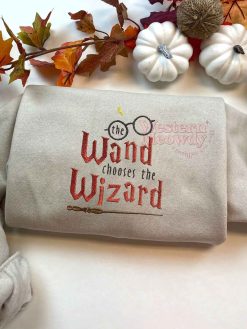 Harry Potter The Wand Choose The Wizard Sweatshirt