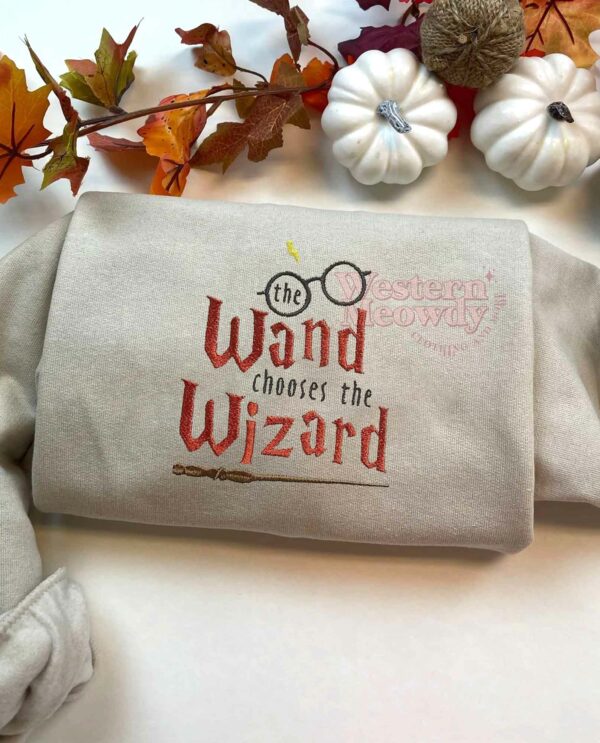 Harry Potter The Wand Choose The Wizard Sweatshirt