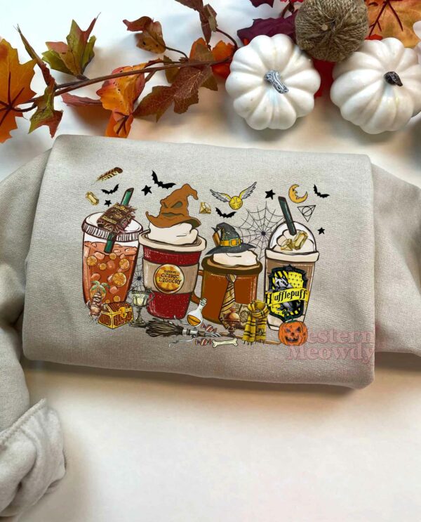 Hufflepuff House Coffee Cups Harry Potter Shirt