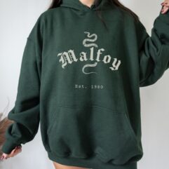 Draco Malfoy Slytherin House Sweatshirt Draco Malfoy Slytherin House Sweatshirt