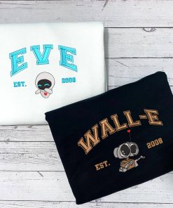 Wall-E Eve Couple Sweatshirt