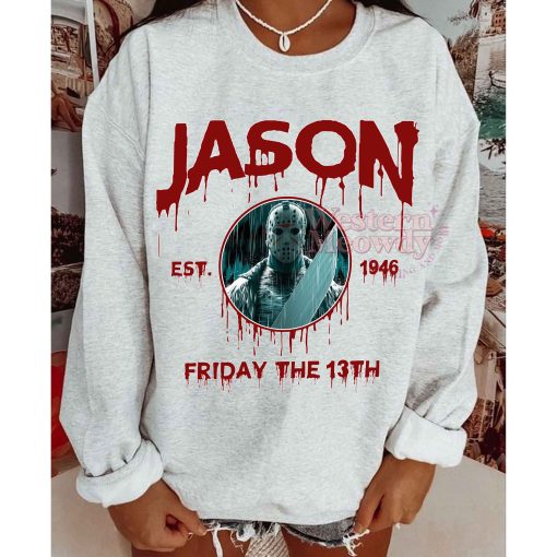 Jason Voorhees friday the 13th Est 1945 – Halloween Killer Shirt