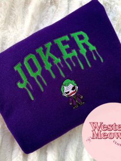 Joker Melt Embroidered Sweatshirt