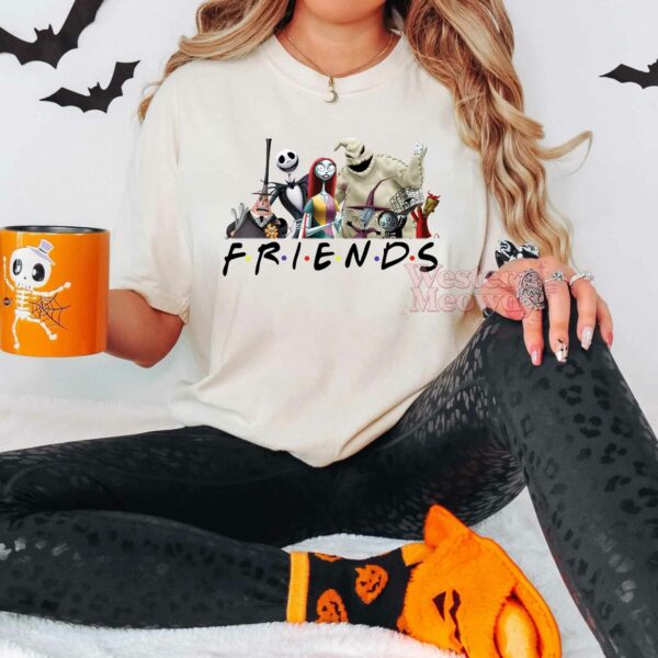 Nightmare Before Christmas Sally Jack and Friends Shirt