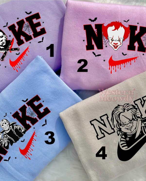 Halloween Killer Characters Squad Ver2 Sweatshirt