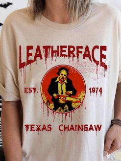 LeatherFace Texas Chainsaw Est 1974 Halloween Killer Sweatshirt