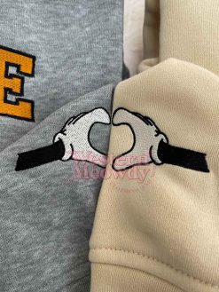 Mickey Mouse Ghost Couple Sweatshirt