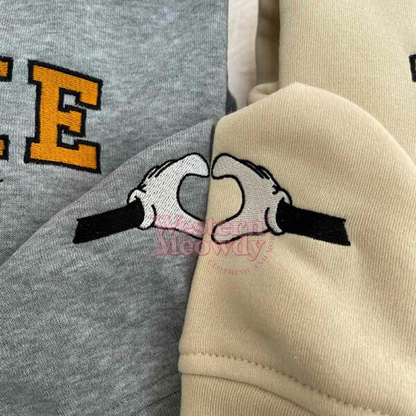 Mickey Mouse Ghost Couple Sweatshirt