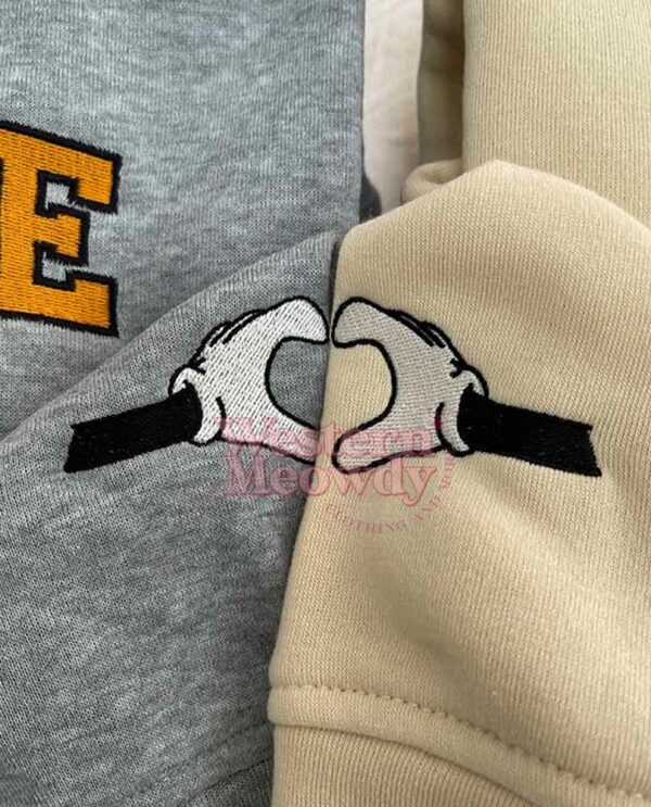 Mickey Mouse Ghost Couple Sweatshirt