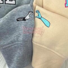 Nightmare Before Christmas Sally Jack Ver3 Couple Sweatshirt