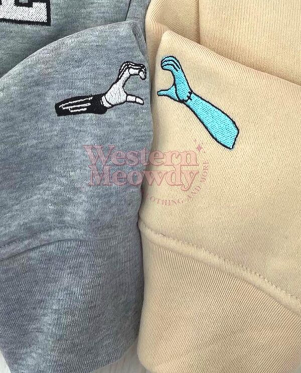 Nightmare Before Christmas Sally Jack Ver3 Couple Sweatshirt