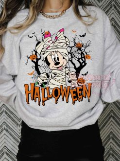 Walt Disney Minnie Ghost Halloween Shirt