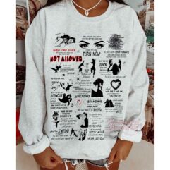 TV Girl Not Allowed Ver 4 Lyric Shirt