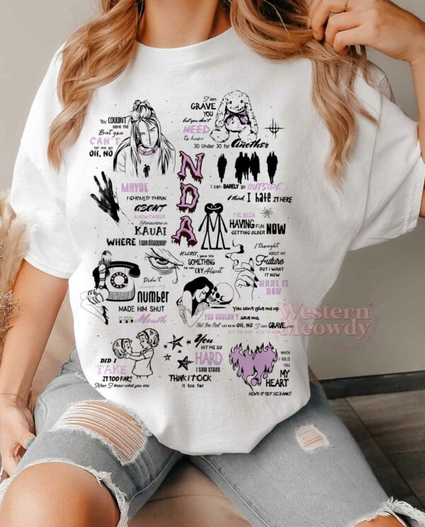 NDA Lyric Billie Eilish Shirt