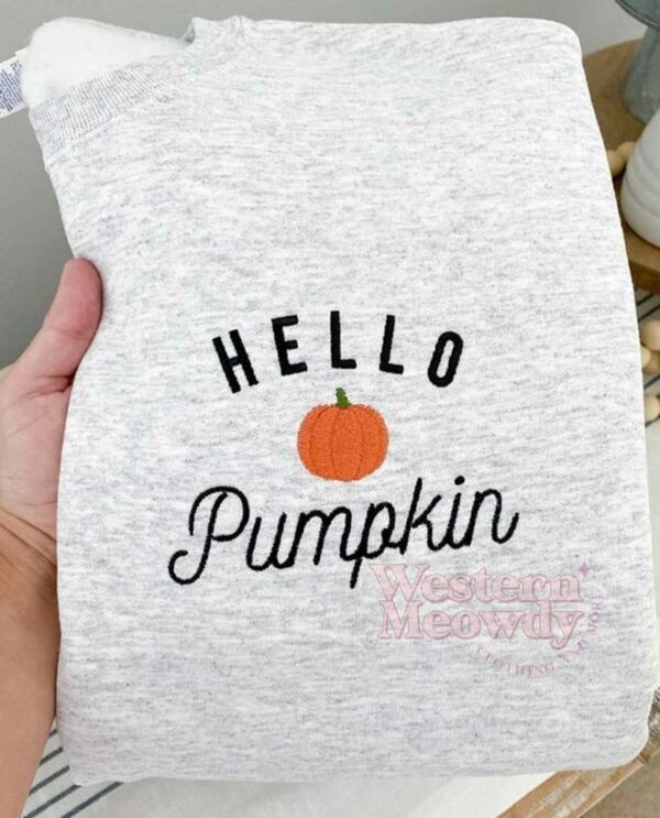 Hello Pumpkin Sweatshirt