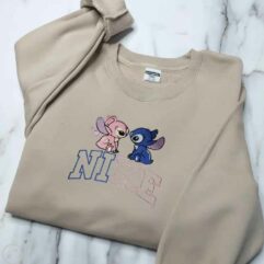 Stitch And Angel Couple Sweatshirt ver 7