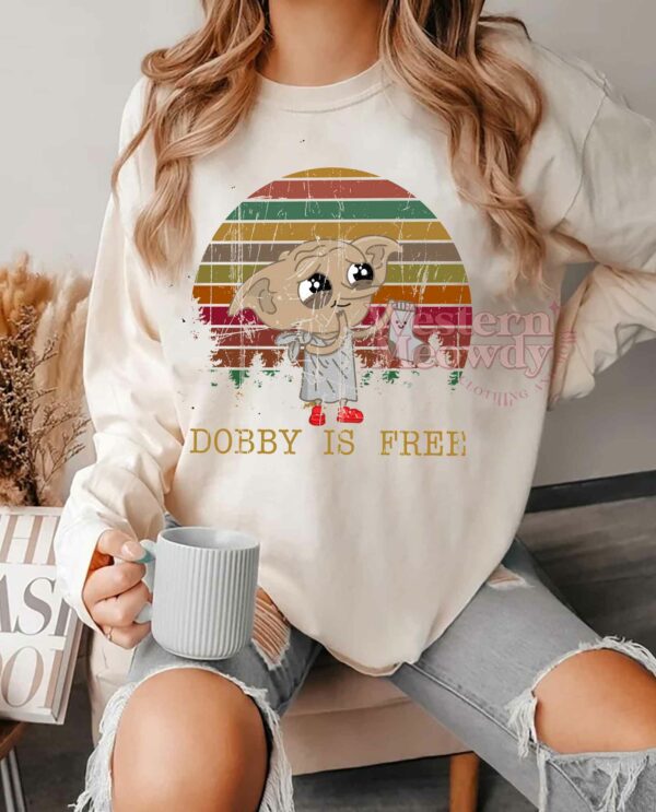 Dobby Is Free Halloween – Harry Potter Sweatshirt