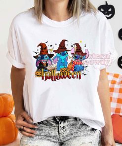 Harry Potter Ron Hermione Stitch Halloween Sweatshirt