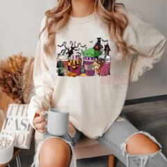 Harry Potter Stars War Coffee Cups Sweatshirt