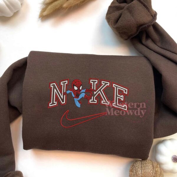 Spider Man Embroidered Sweatshirt