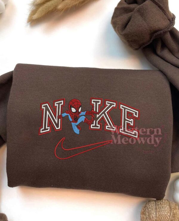 Spider Man Embroidered Sweatshirt