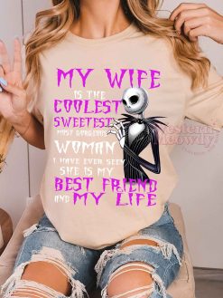 Jack Skeleton Love Wife Halloween Shirt