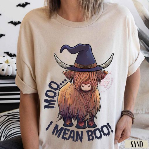 Moo I Mean Boo Halloween Shirt
