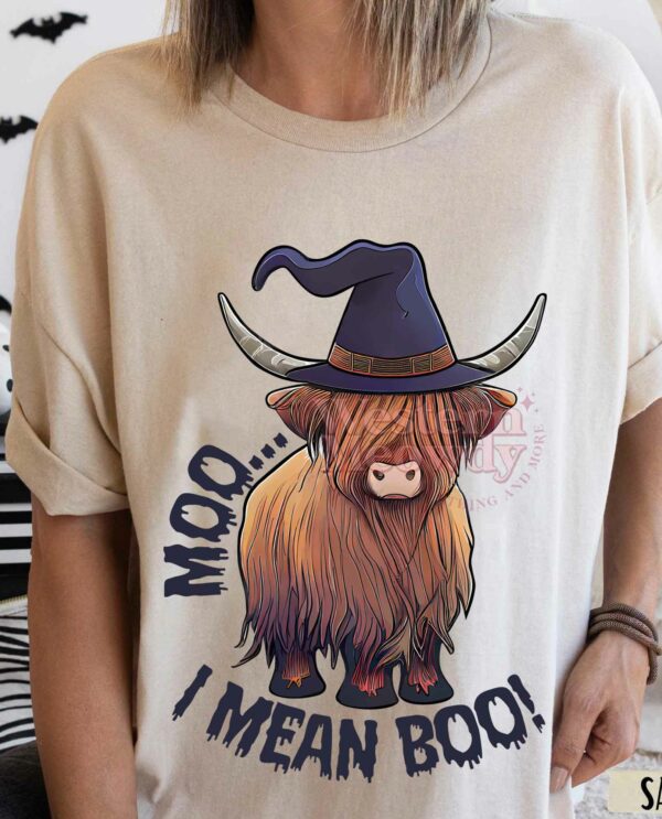 Moo I Mean Boo Halloween Shirt