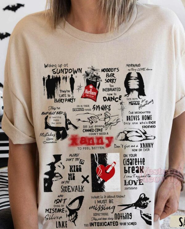 Xanny Lyric Billie Eilish Shirt